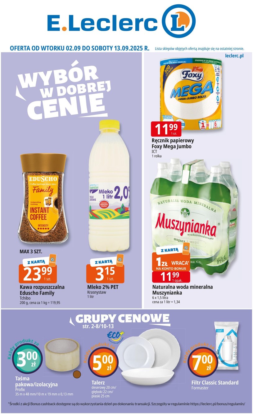gazetki E.Leclerc
