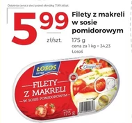 Filet z makreli Łosoś