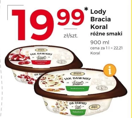 Lody Bracia Koral