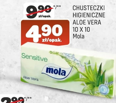 Chusteczki higieniczne Mola