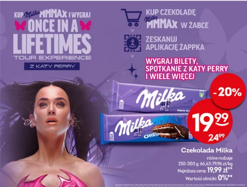 Konkurs Milka MMMAX & Katy Perry x Żabka