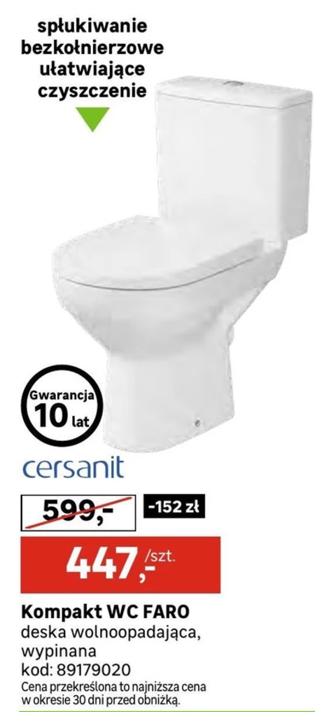 Kompakt wc Cersanit