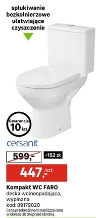 Kompakt wc Cersanit