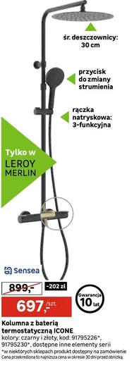 Kolumna natryskowa SenSea