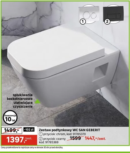 Zestaw podtynkowy Geberit