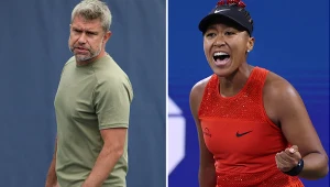 Tomasz Wiktorowski i Naomi Osaka