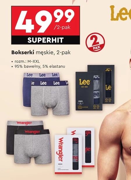 Bokserki męskie Lee