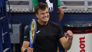 Karol Drzewiecki awansował do drugiej rundy US Open w deblu