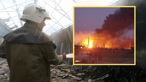 Pożary w dwóch rosyjskich miastach. Ukraińcy zaatakowali rafinerie ropy naftowej