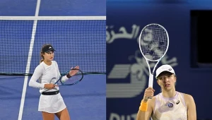 Kalinska i Świątek pierwszy raz zmierzyły się ze sobą w Dubaju w 2024 roku