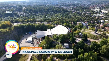 Kabaret K2 przed występem podczas Świętokrzyskiej Gali Kabaretowej