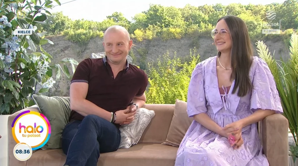 Tomasz Łupak i Dominika Najdek z Kabaretu K2