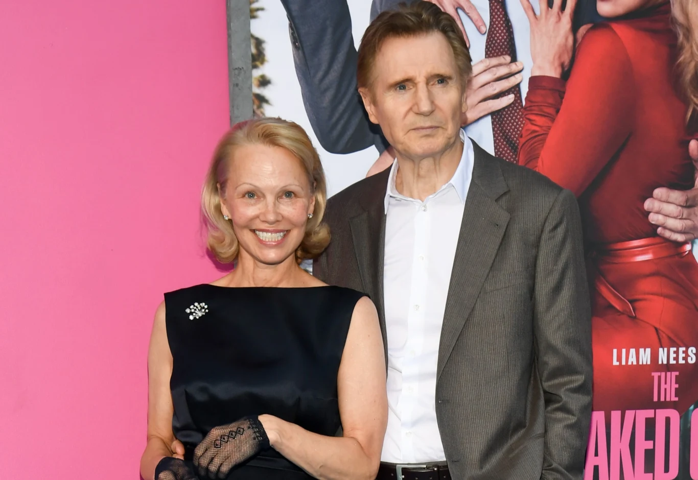 Pamela Anderson i Liam Neeson Pamela Anderson i Liam Neeson