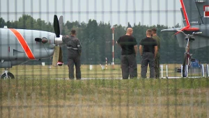 Do wypadku myśliwca F-16 doszło przed pokazami lotniczymi w Radomiu