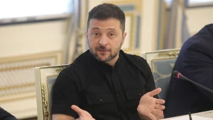 Prezydent Ukrainy Wołodymyr Zełenski