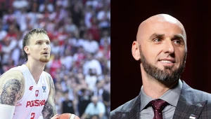 Aleksander Balcerowski i Marcin Gortat