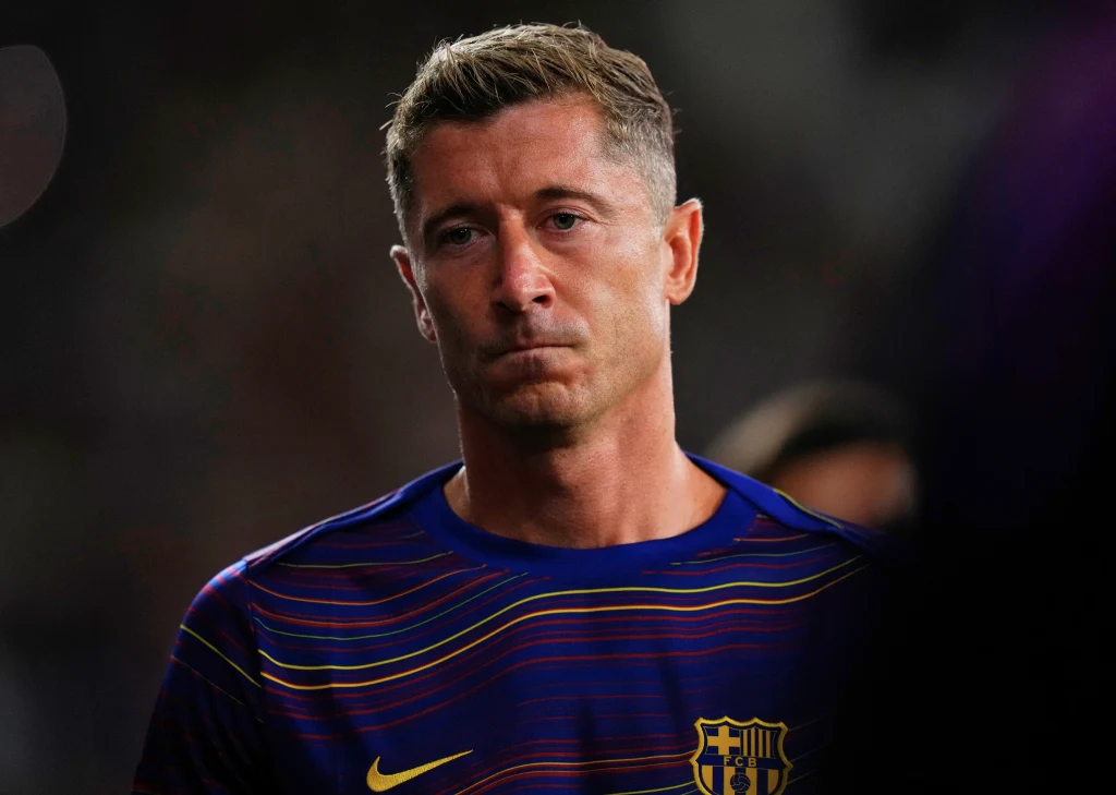 Robert Lewandowski w barwach FC Barcelona