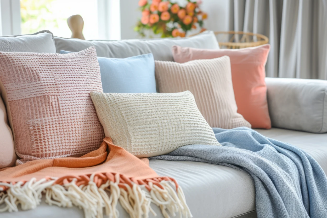 Poduszki dekoracyjne do świetne siedlisko dla wielu zanieczyszczeń. Niestety mało kto pamięta o tym, by prać je regularnie.