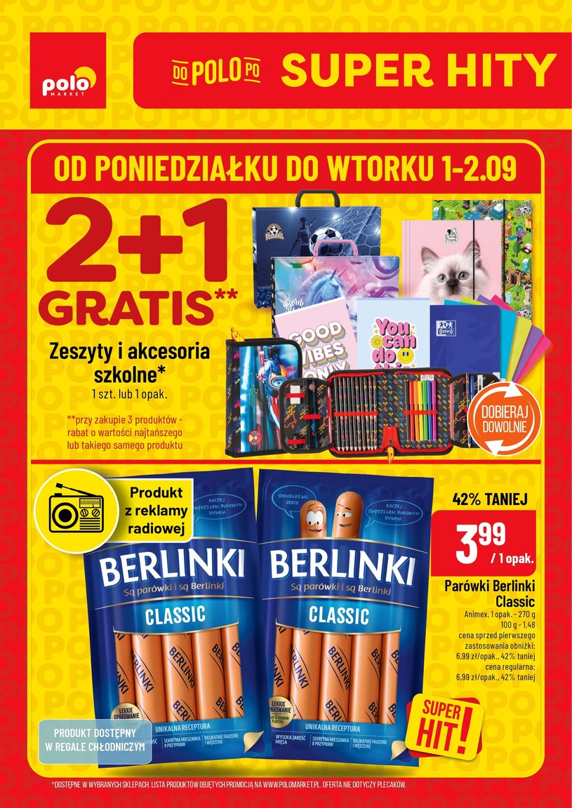 Gazetka promocyjna POLOmarket - ważna od 01. 09. 2025 do 02. 09. 2025