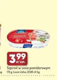 Szprot w sosie Łosoś