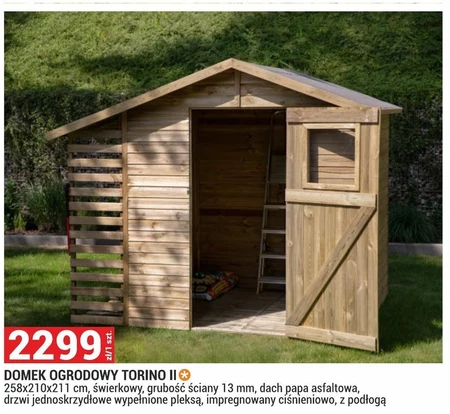 Domek ogrodowy