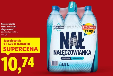 Woda niegazowana Nałęczowianka