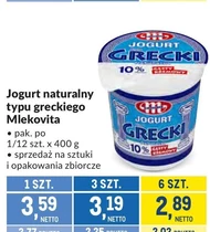 Jogurt grecki Mlekovita