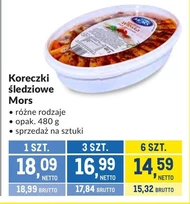Закуски з оселедцем Mors