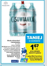 Woda mineralna Cisowianka
