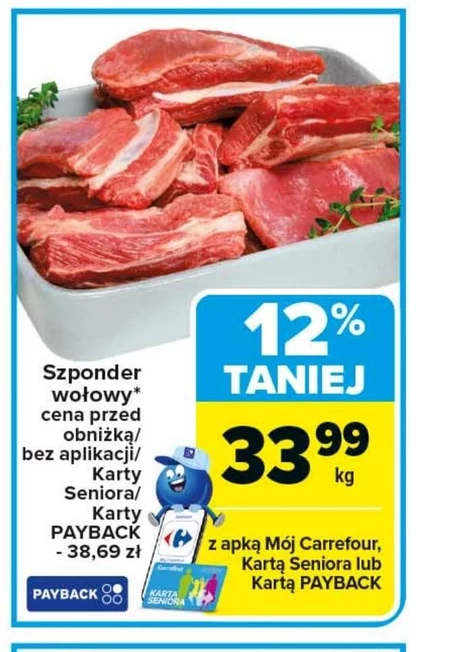 Szponder wołowy Carrefour