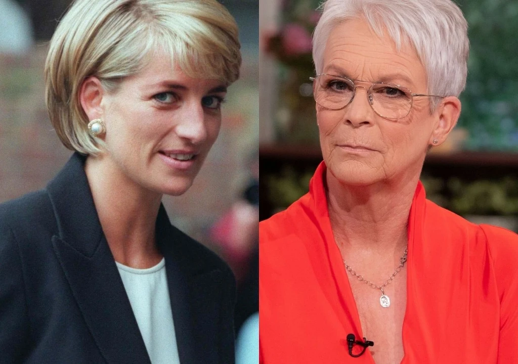 Księżna Diana i Jamie Lee Curtis