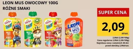 Mus owocowy Hortex