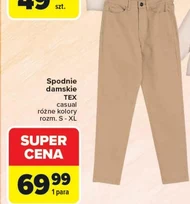 Spodnie damskie TEX