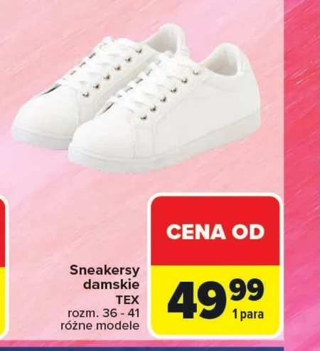 Sneakersy damskie TEX