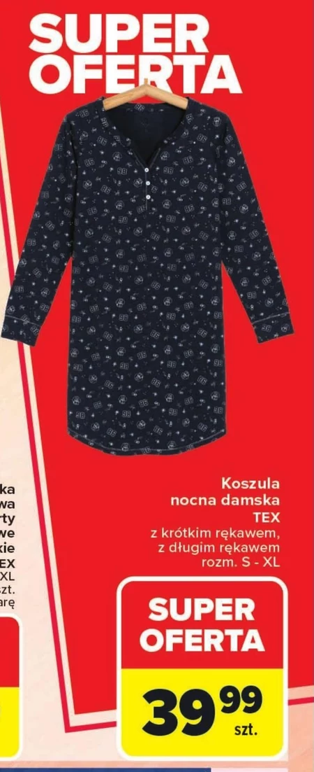 Koszula nocna damska TEX
