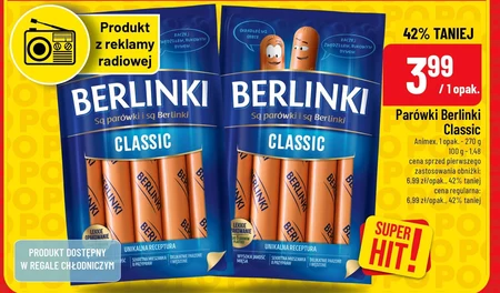 Parówki Berlinki