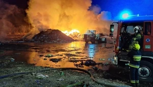 Pożar sterty odpadów w Bełżycach. Nowe informacje