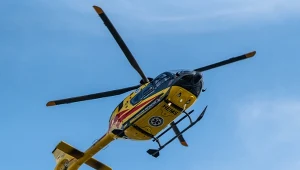 Wypadek na trasie S6. Na miejscu lądował śmigłowiec LPR