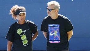 Naomi Osaka i Tomasz Wiktorowski