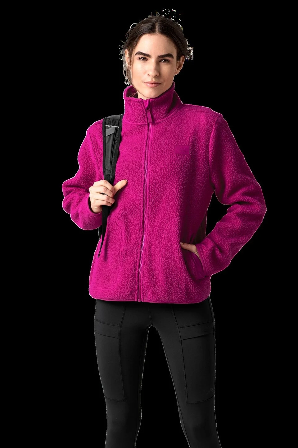 Bluza sherpa damskie