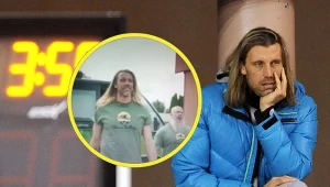 Paweł Storożyński (w ramce kadr z filmu "Zgon przed weselem")