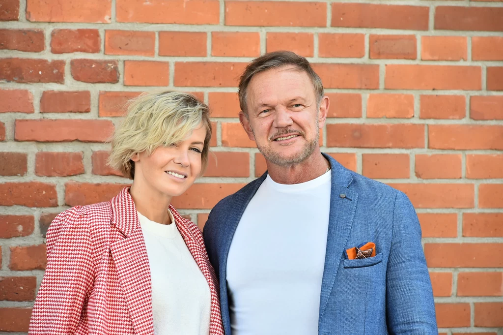 Edyta i Cezary Pazurowie uwielbiają swój dom w Wilanowie Edyta i Cezary Pazurowie uwielbiają swój dom w Wilanowie