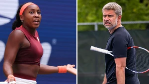 Coco Gauff i Tomasz Wiktorowski