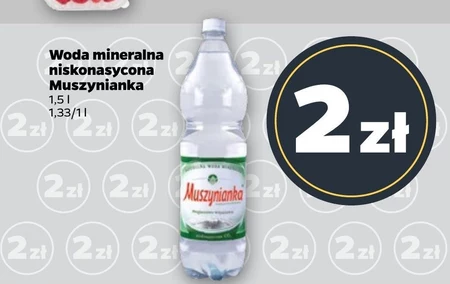 Woda mineralna Muszynianka