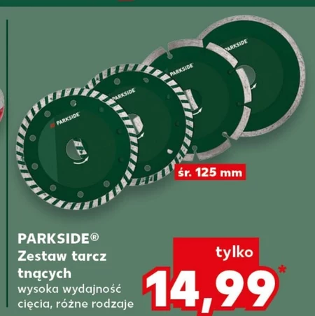 Zestaw tarcz Parkside