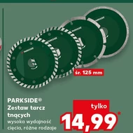 Zestaw tarcz Parkside