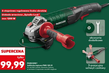 Szlifierka kątowa Parkside