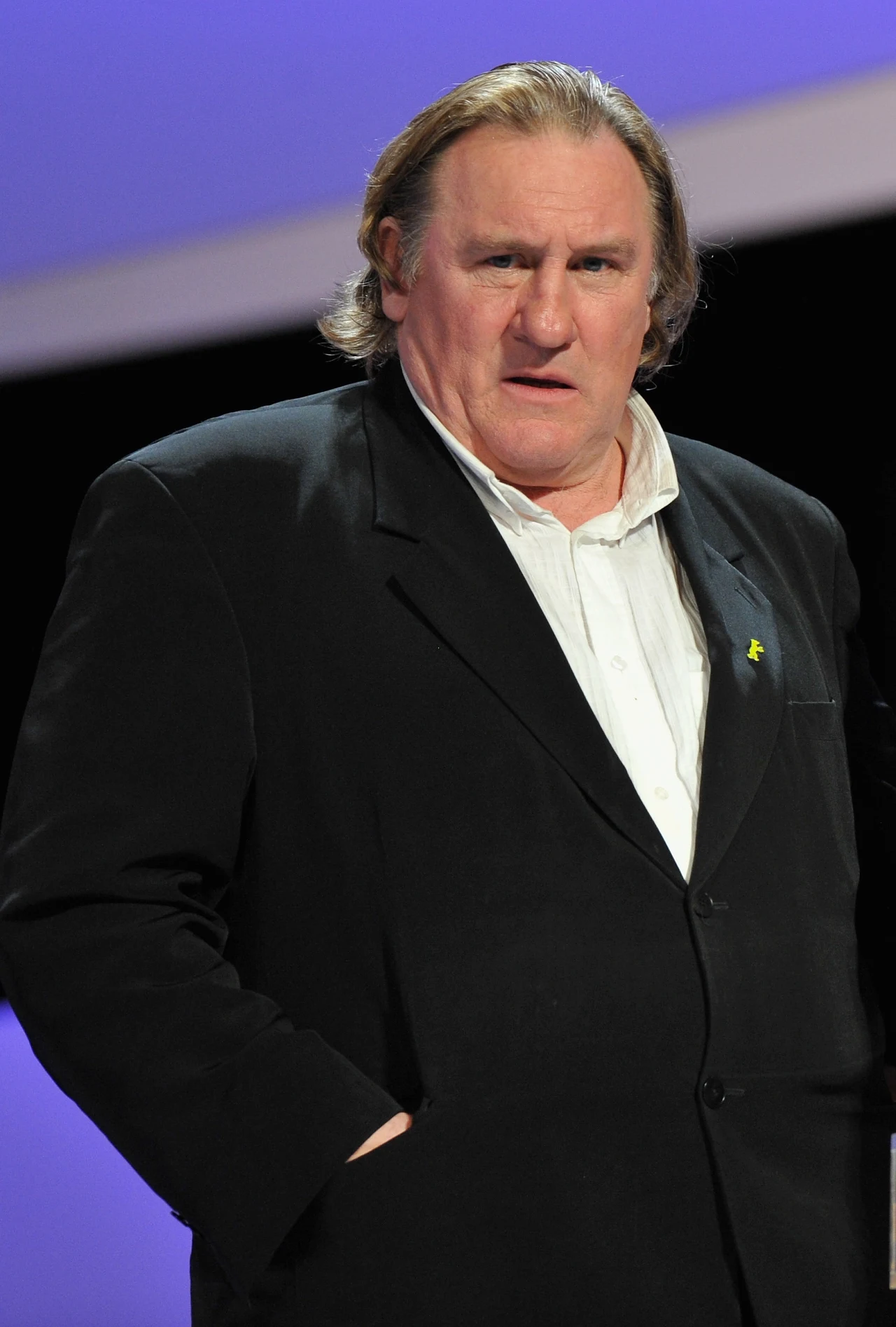 Gerard Depardieu w 2010 roku Gerard Depardieu w 2010 roku