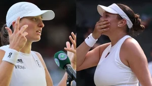 Iga Świątek i Amanda Anisimowa