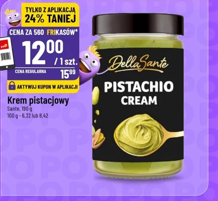 Krem z pistacji Sante